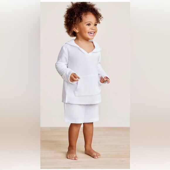 BAREFOOT DREAMS NWT TODDLER SIZE 4T/5T COZY TERRY BAJA - Picture 2 of 6